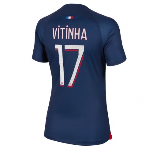 Paris Saint-Germain Vitinha Ferreira #17 Domaci Dres za Ženska 2023-24 Kratak Rukav
